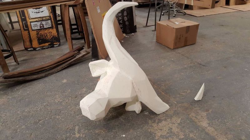google valesco dublin low poly sculpture
