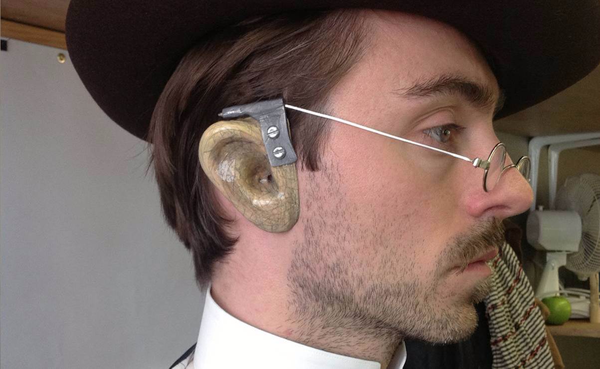 bbc ripper street porcelain ear prosthetic sfx make up design